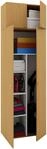 VCM Mehrzweckschrank "Holz Besenschrank Staubsauger Putzschrank Vandol" 1 Stk. tlg.