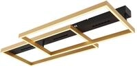 GLOBO LIGHTING LED Deckenleuchte "LUFFY", schwarz, 1 Stk., Leuchten,