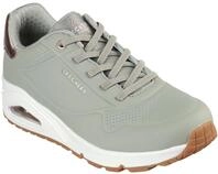 Slip-On Sneaker SKECHERS "UNO SHIMMER AWAY", Damen, Gr. 36, gr&uuml;n (gr&uuml;n, sage),