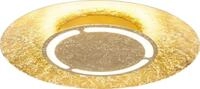 GLOBO LIGHTING LED Deckenleuchte "TABEA", gold (goldfarben), 1 Stk., Leuchten,
