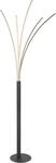GLOBO LIGHTING Stehlampe "BIZZY", schwarz matt, 1, H: 187cm, 1 Stk., Leuchten,