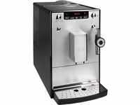 MELITTA Kaffeevollautomat "Solo & Perfect Milk E957-203, silber/schwarz"
