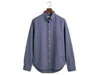 Langarmhemd GANT "Slim Fit Oxford Hemd strukturiert langlebig dicker" Gr. S,...