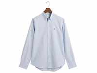 Langarmhemd GANT "Slim Fit Oxford Hemd strukturiert langlebig dicker" Gr. S,...