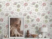 living walls Vliestapete "House of Turnowsky Designer zarte Bl&uuml;mchentapete"