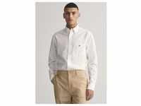 Gant Businesshemd "Regular Fit Oxford Hemd strukturiert langlebig dicker",...