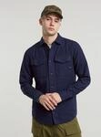 Langarmshirt G-STAR "Marine Slim Hemd", Herren, Gr. XS, sartho blau gd,...