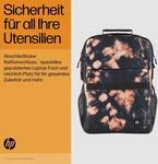 HP Notebook-Rucksack "Campus XL (Tie Dye)", bunt (schwarz, orange), B/H/T: 30,5cm x