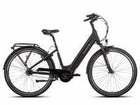 E-Bike SAXONETTE "Optimum Plus" E-Bikes Gr. 50 cm, 28 Zoll (71,12 cm), schwarz
