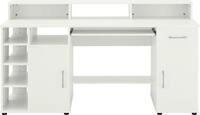 VOGL M&ouml;belfabrik Schreibtisch "Timra mit Monitoraufsatz, Tastaturauszug &