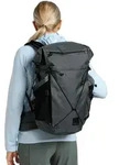 Daypack JACK WOLFSKIN "WANDERMOOD ROLLTOP 30", gr&uuml;n (slate, gr&uuml;n), Rucks&auml;cke,