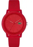 Quarzuhr LACOSTE "LACOSTE.12.12", rot, Armbanduhren, Herren, Quarzuhr, Armbanduhr,