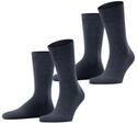 Esprit Socken "Basic Easy" 2 Paar, 2 Paar tlg. druckfreier, breiter Komfortbund,