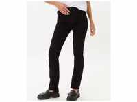 5-Pocket-Jeans BRAX "Style MARY" Gr. 34K (17), Kurzgrößen, schwarz Damen Jeans