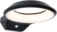 Paulmann LED Au&szlig;en-Wandleuchte "Anela 230V anthrazit IP44" Warmwei&szlig;