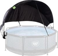 EXIT Poolverdeck "Sonnensegel" spendet Schatten beim Baden in der Sommerhitze