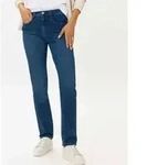 5-Pocket-Jeans BRAX "Style MARY", Damen, Gr. 40K (20), Kurzgr&ouml;&szlig;en, blau,