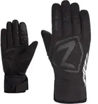 Fahrradhandschuhe ZIENER "DAQUA-Z AS TOUCH bike", Gr. 6,5, schwarz, Materialmix,