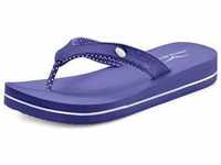 Badezehentrenner VENICE BEACH Gr. 41, blau (royalblau) Damen Schuhe Dianette