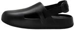Badesandale NIKE SPORTSWEAR "CALM MULES", Herren, Gr. 40, schwarz, Synthetik, Textil,