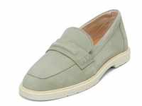 Loafer MARC O'POLO "aus weichem Velours-Ziegenleder" Gr. 36, grün Damen Schuhe...