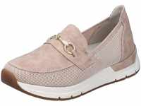 Slip-On Sneaker RIEKER "Slipper vegan" Gr. 36, rosa (rosé) Damen Schuhe Slipper