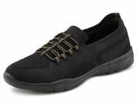 Sneaker LASCANA Gr. 35, schwarz Damen Schuhe Sneaker Slipper, Halbschuh, zum