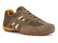 Sneaker GEOX "UOMO SNAKE A" Gr. 47, braun (braun, taupe) Herren Schuhe...