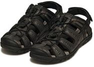 Geox Sandale "UOMO SANDAL STRADA C", Sommerschuh, Klettschuh, Outdoorsandale, mit
