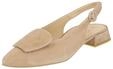 Paul Green Riemchensandale "Paul Green Ballerinas Veloursleder"