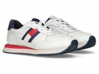Tommy Hilfiger Sneaker "FLAG LOW CUT LACE-UP SNEAKER", mit farbigem...