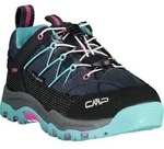Wanderschuh CMP "KIDS RIGEL LOW TREKKING SHOES WP", Kinder, Gr. 29, b.blau, acqua,
