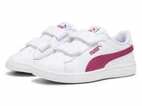 Sneaker PUMA "Smash 3.0 Leather Sneakers Jugendliche" Gr. 30, pink (white...