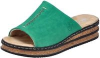 Rieker Pantolette Keilabsatz, Sommerschuh, modische Keilsohle