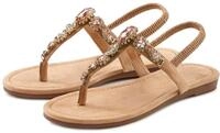 LASCANA Zehentrenner "Sommerschuh, offener Schuh," Sandale, Pantolette mit