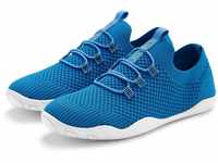 Sneaker LASCANA Gr. 42, blau Damen Schuhe Lascana mit leichter Sohle, Slipper "Wie