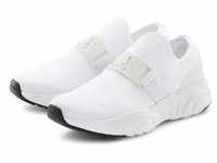 Sneaker LASCANA ACTIVE Gr. 37, weiß Damen Schuhe Socksneaker Slip-on-Sneaker...