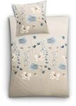 Kleine Wolke Bettw&auml;sche "Malva" 2 Stk. mit floralem Druck