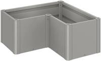 Biohort Hochbeet "BELVEDERE L-Form mini 1, verschiedene Farben" 102x102x45 cm, extrem
