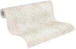 A.S. Cr&eacute;ation Vliestapete "Terra Tapete Floral Bl&auml;tter" gemustert matt neutral