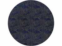 KOMAR Vliestapete "Royal Blue" Tapeten 125x125 cm (Breite x Höhe), rund und