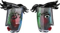 GILDE GLAS art Tischvase "Barbiere" aus Glas