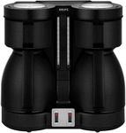 Krups Filterkaffeemaschine "KT8501 Duothek" 0,8 l Kaffeekanne Papierfilter 1x4