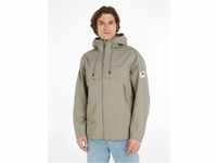 Outdoorjacke TOMMY JEANS "TJM TECH OUTDOOR CHICAGO EXT" Gr. S, grau (faded willow)