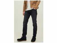 Slim-fit-Jeans JACK & JONES "JJIGLENN JJFOX JOS 047 50SPS" Gr. 32, Länge 32, schwarz