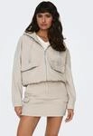 ONLY Cordjacke "ONLKENZIE L/S CORD JACKET PNT NOOS" mit Kapuze Baumwollmischung