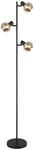 GLOBO LIGHTING Stehlampe "TOKKI", schwarz matt, 3, H: 154cm, 1 Stk., Leuchten,