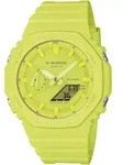 Chronograph CASIO G-SHOCK, gelb, Armbanduhren, Herren, Chronograph,