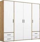 rauch Dreht&uuml;renschrank "Kleiderschrank Schrank Garderobe W&auml;scheschrank VOYAGER" in