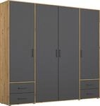 rauch Dreht&uuml;renschrank "Kleiderschrank Schrank Garderobe W&auml;scheschrank VOYAGER" in